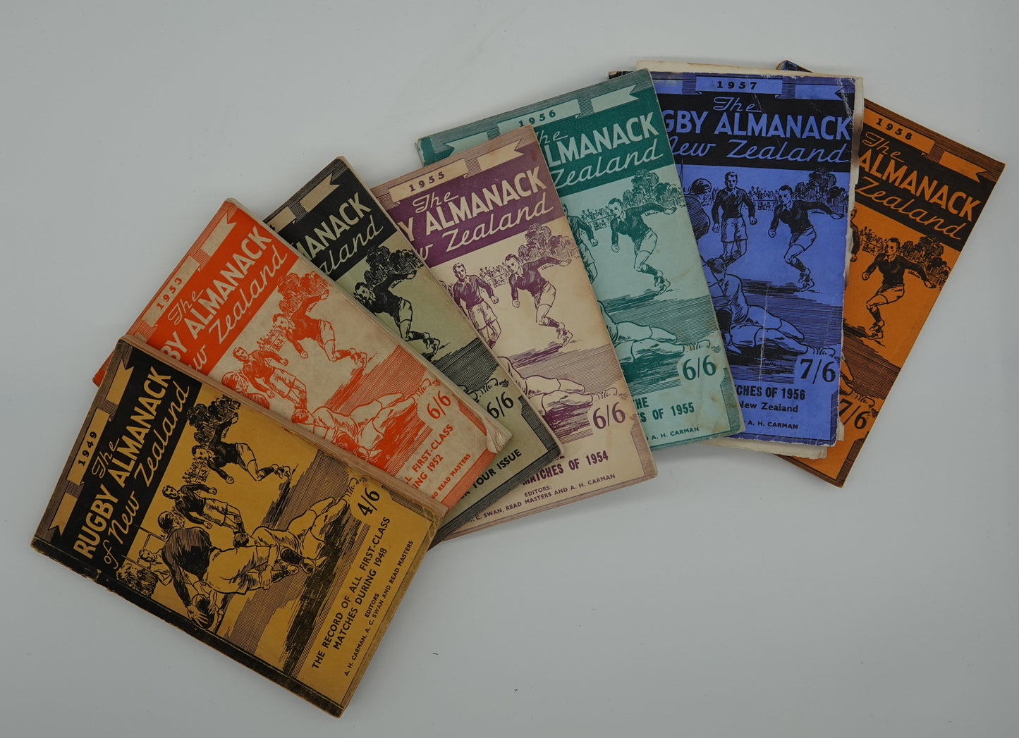 Rugby Almanacks of New Zealand