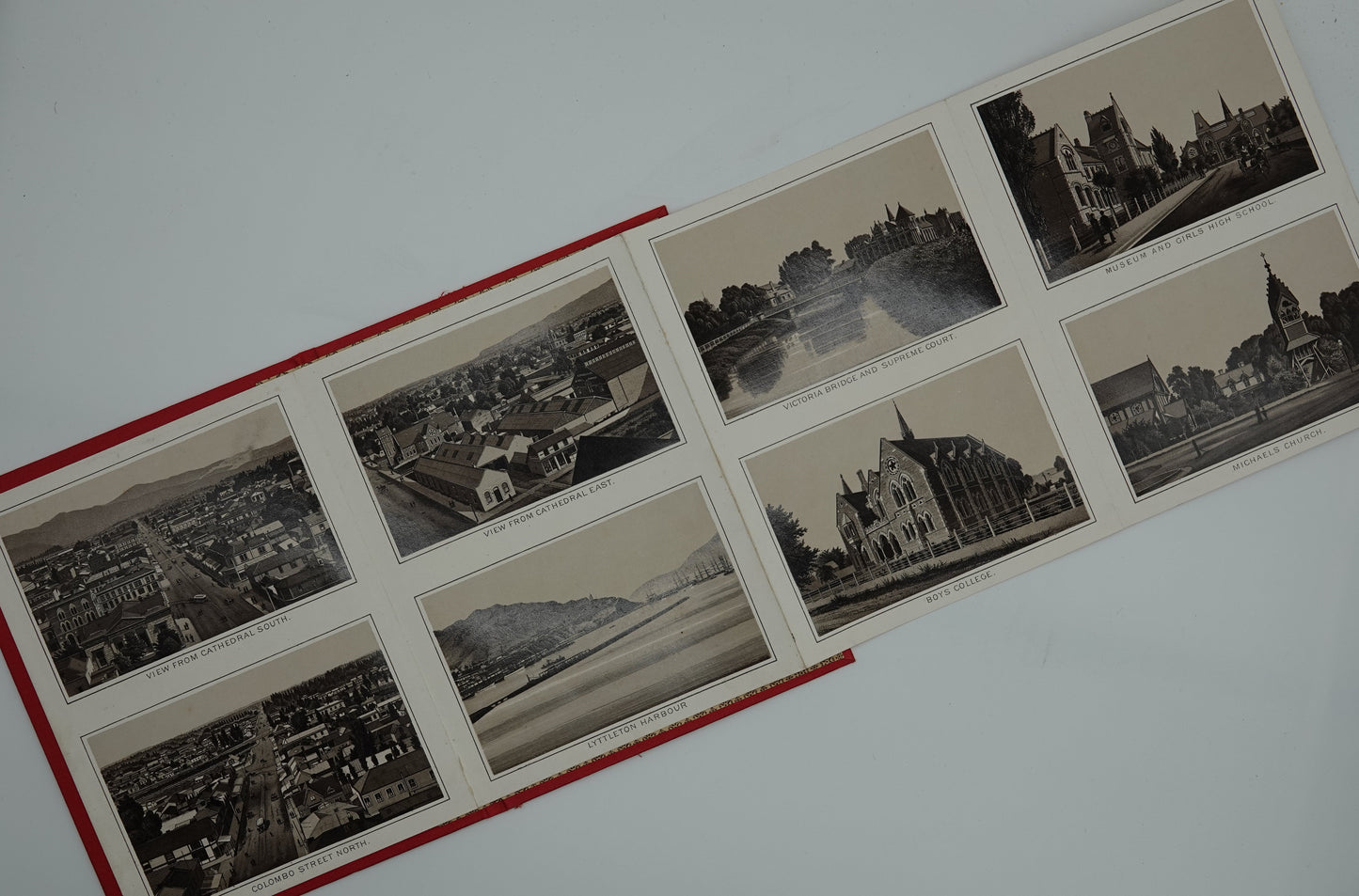 A real collectors item.....Album of Christchurch & Dunedin N.Z