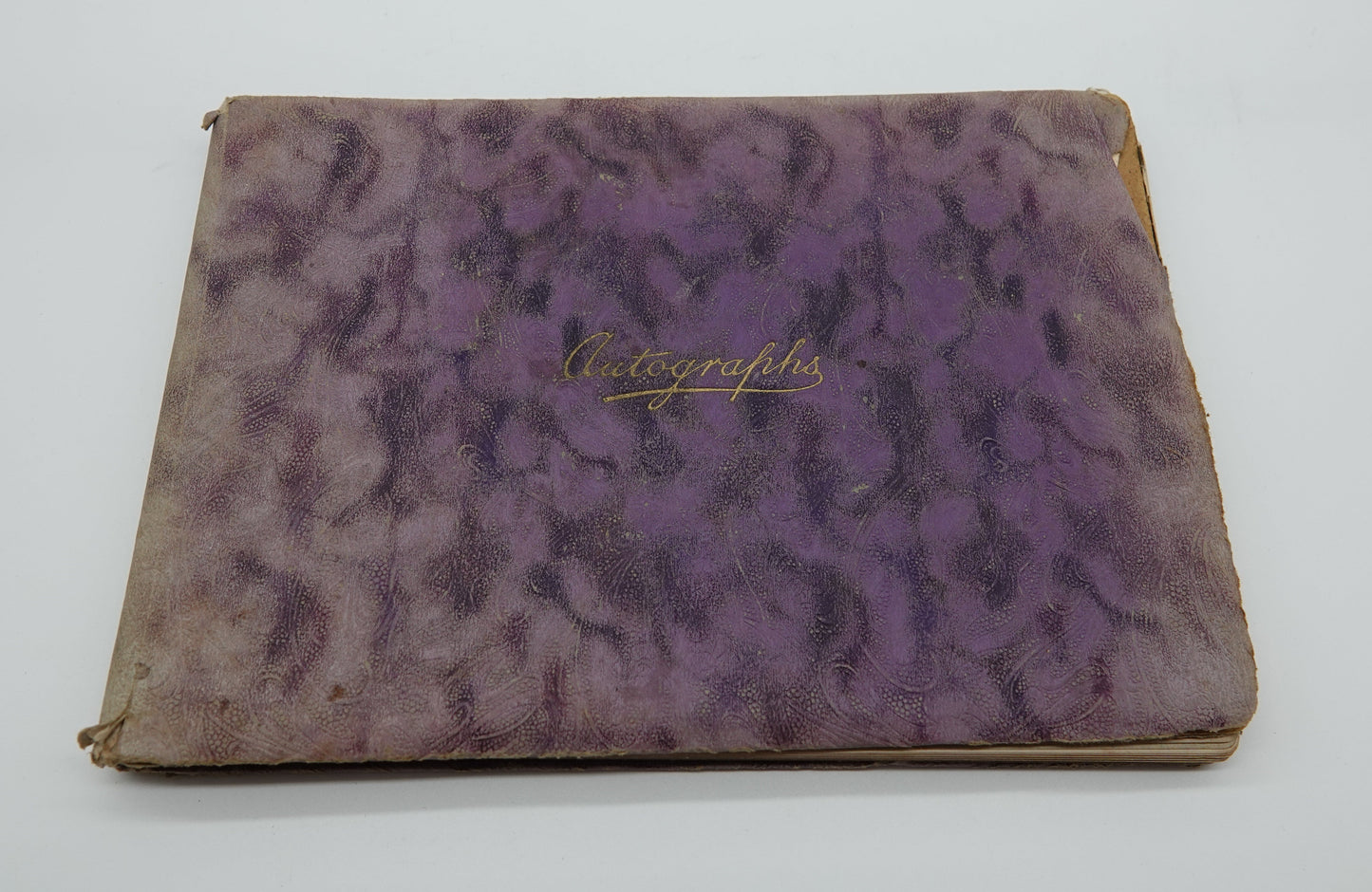 a rare snapshot of NZ war history... a hospital autograph album from 1942