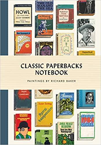 Classic Paperbacks Hardcover lined Notebook