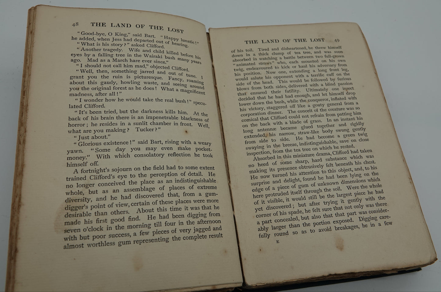 The Land of the Lost - A Tale Of The New Zealand Gum Country