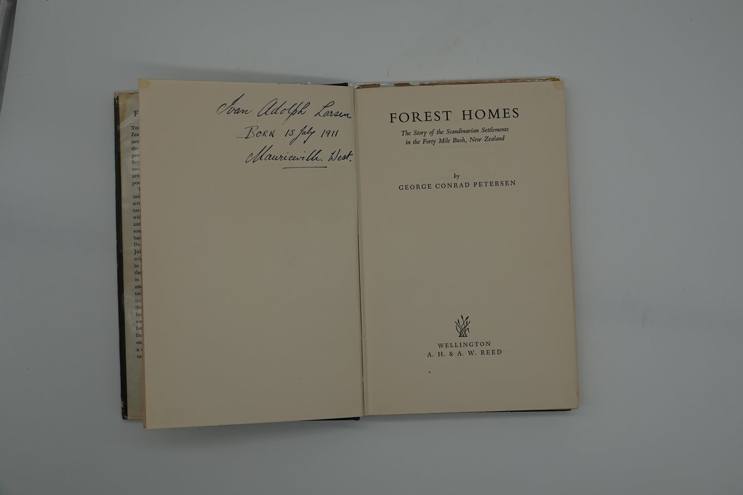 Forest Homes - Scandinavian Settlements in New Zealand