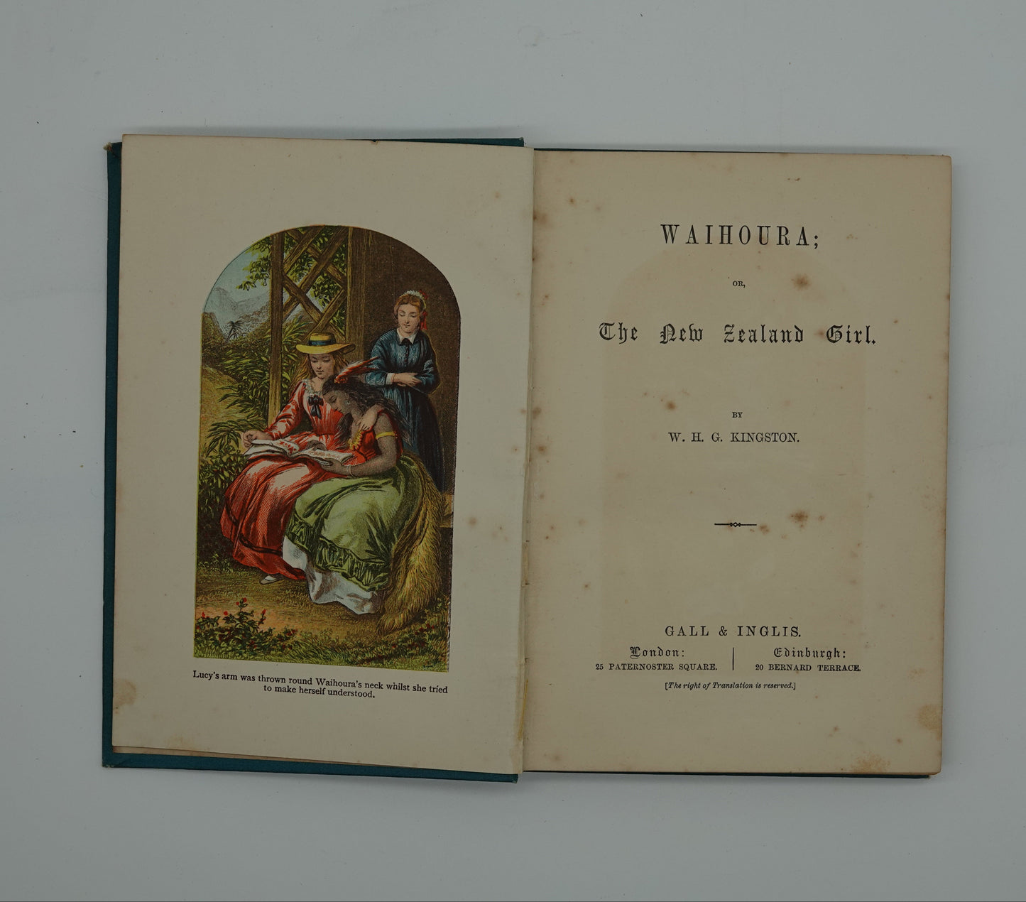 here is a lovely little treasure..... Historic NZ fiction
