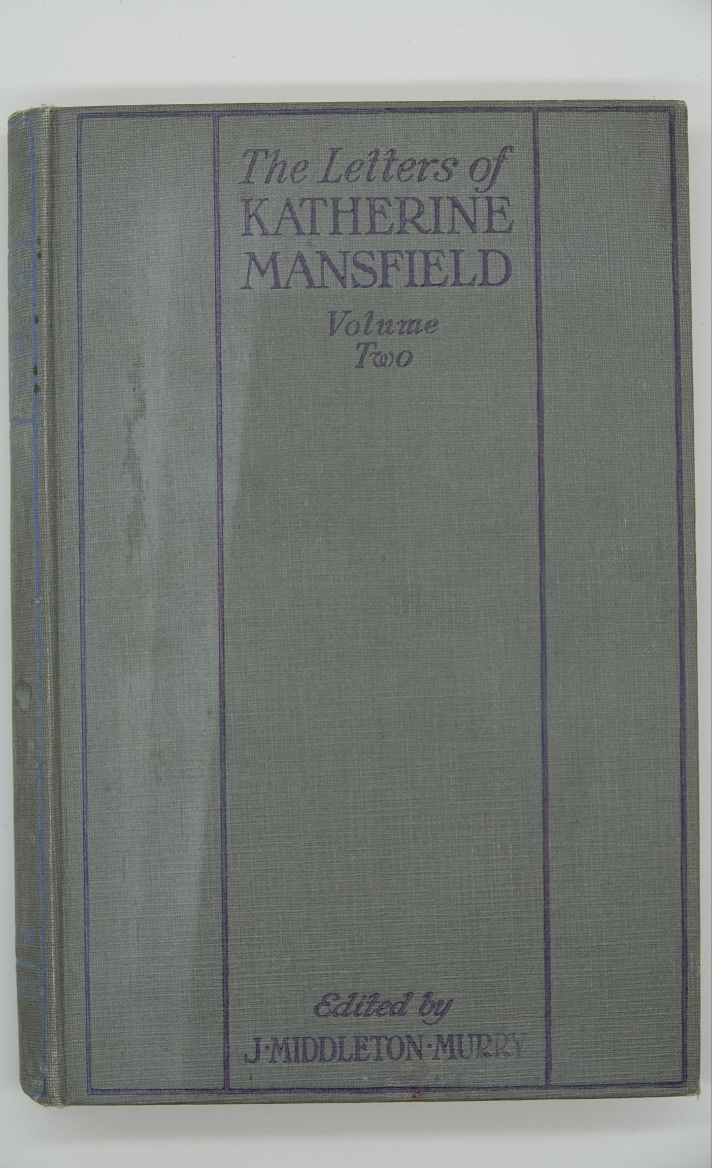 The Letters of Katherine Mansfield, Volumes 1 & 2