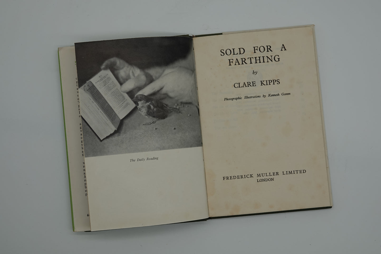 A touching war time momento... Sold for a Farthing by Clare Kipps