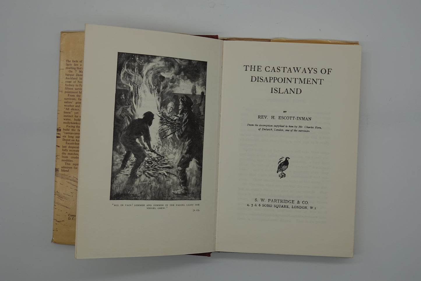 The CASTAWAYS of Disappointment Island, H. Escott-Inman