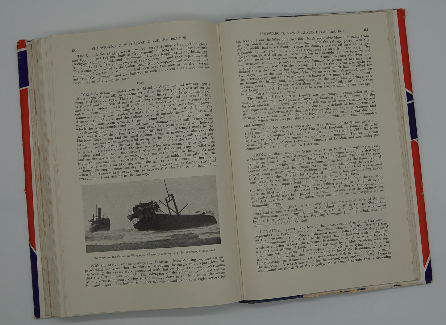 Shipwrecks - New Zealand Disasters 1795-1950