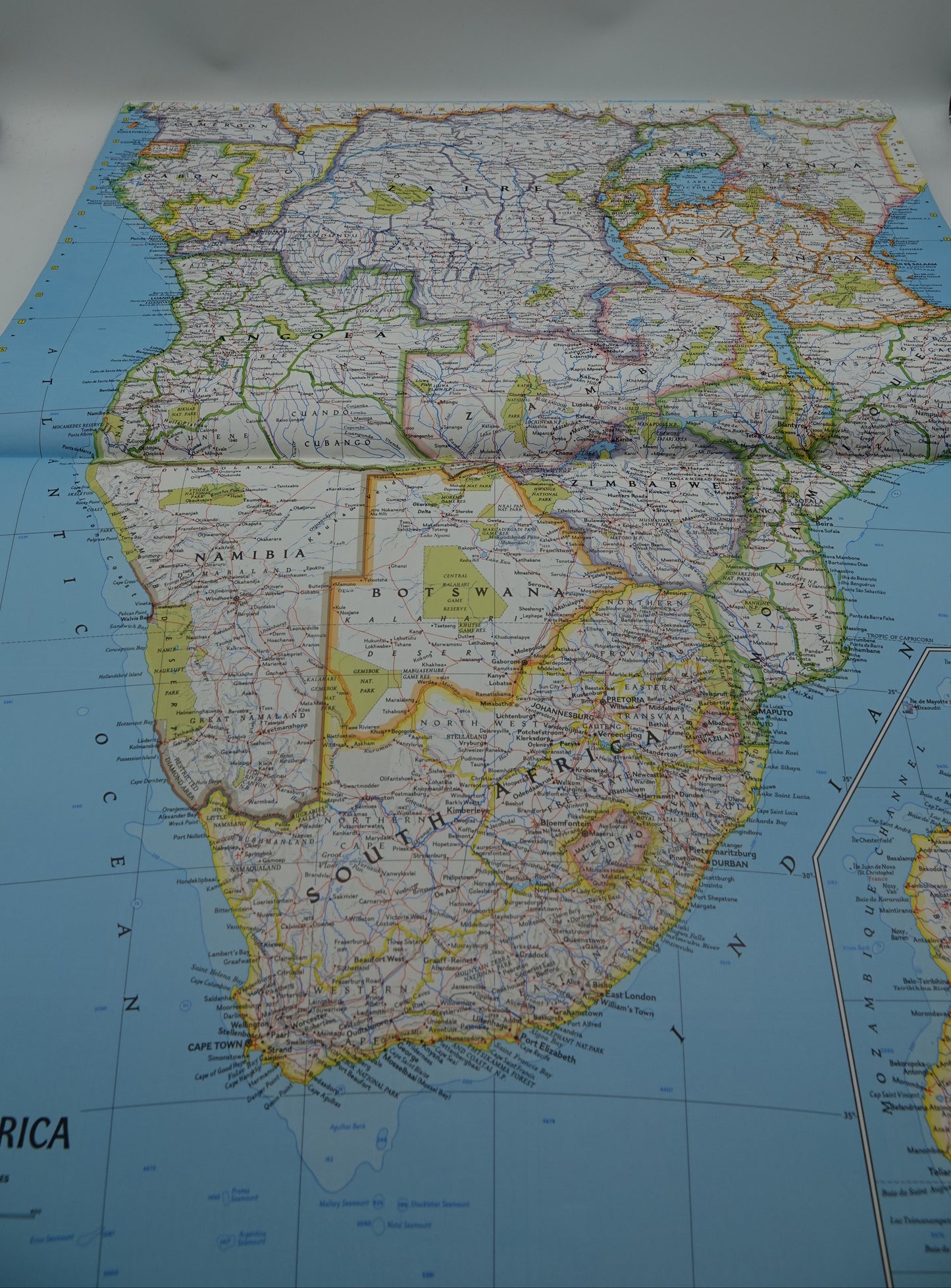 A whopper.... the National Geographic Atlas of the World from 1995