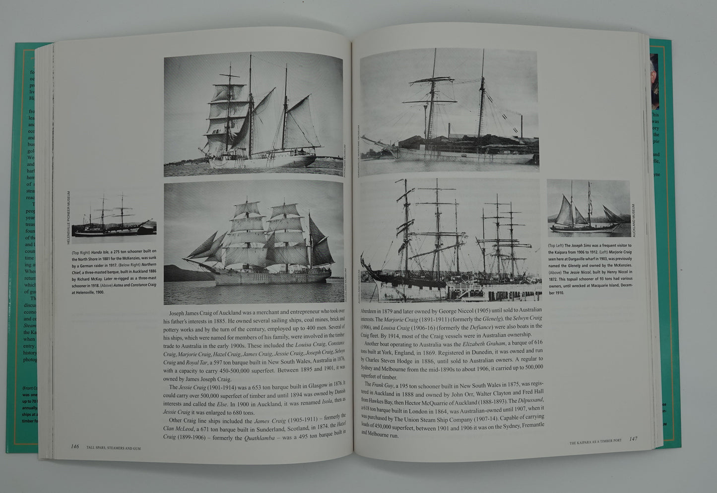 Tall Spars, Steamers and Gum - A history of the Kaipara from Early European Settlement 1854-1947