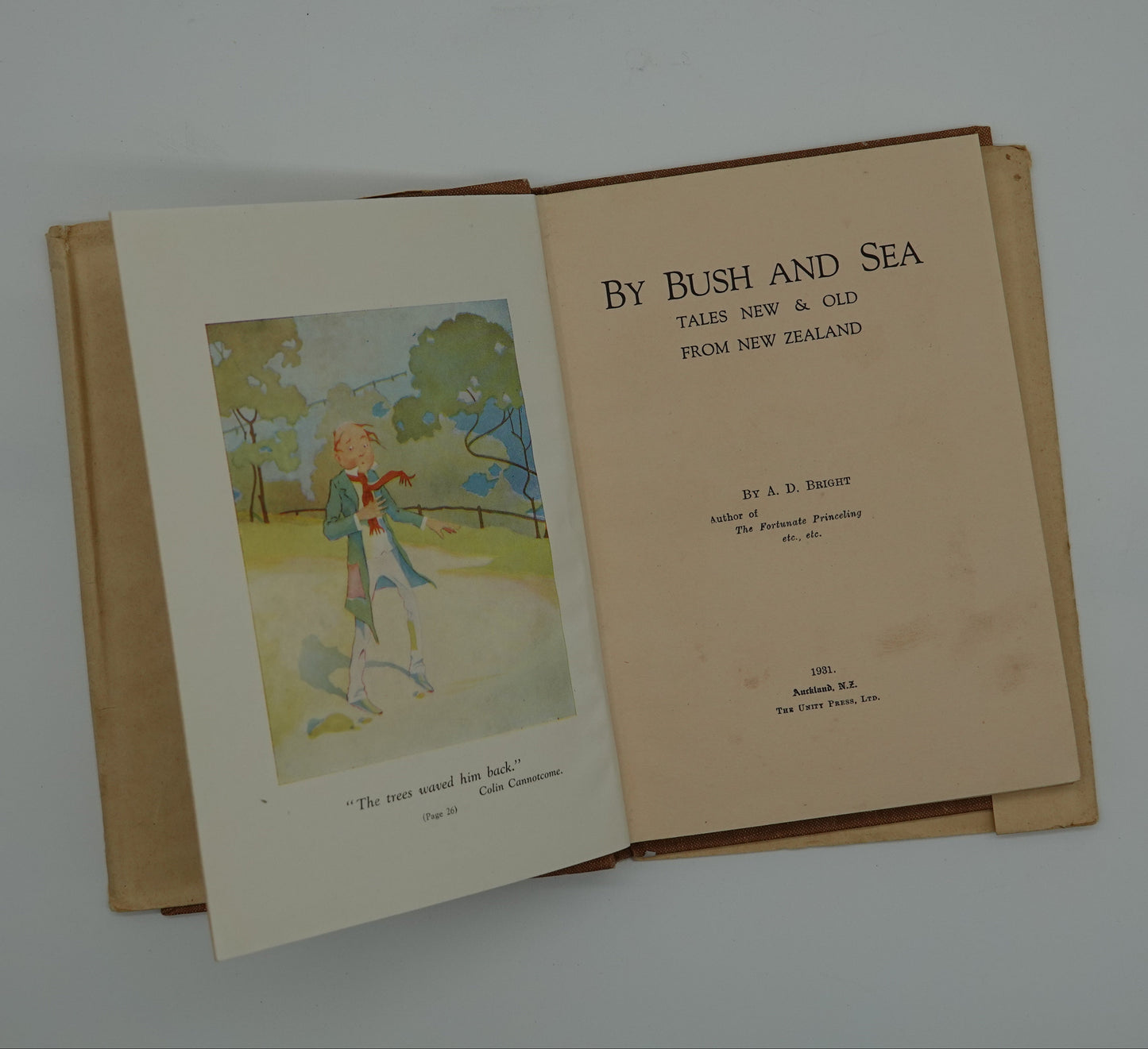 By Bush and Sea Tales New & Old from New Zealand, first edition 1931