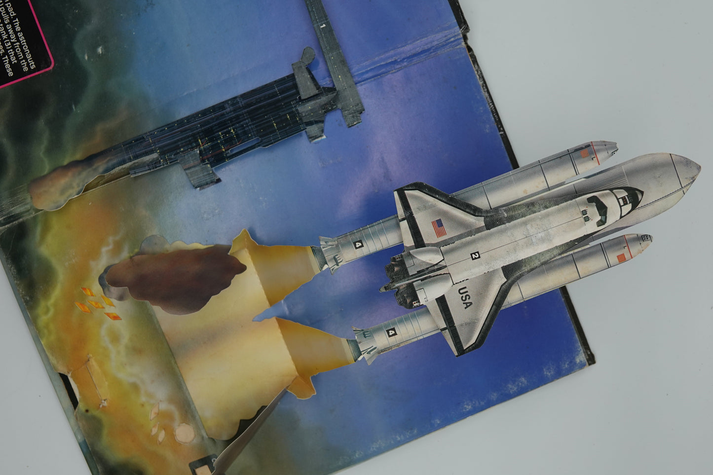 The Space Shuttle Action Book - a pop up delight!