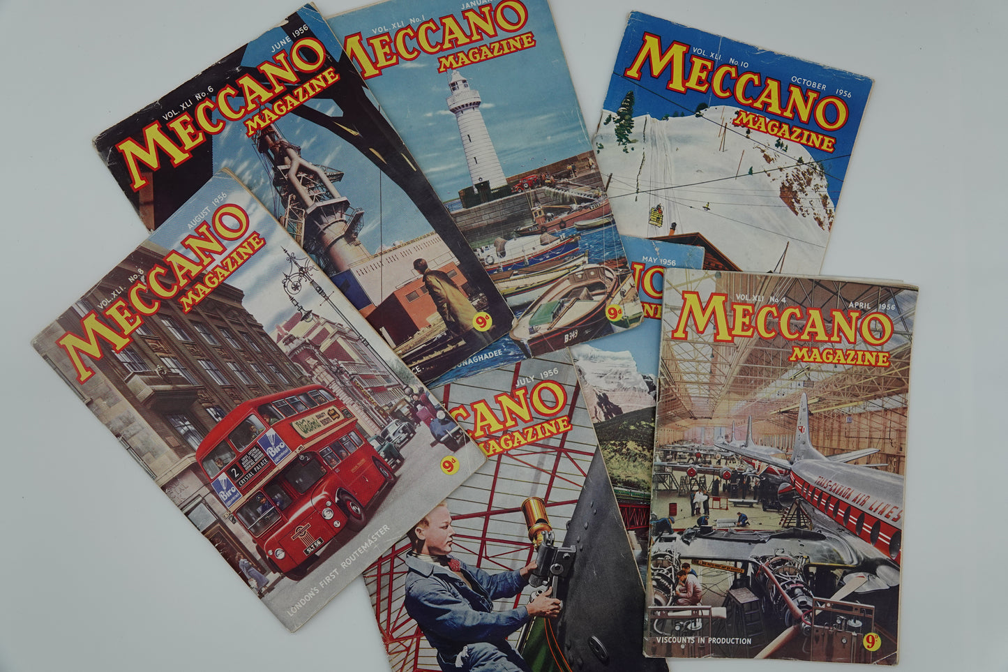 Meccano Magazines from 1956!