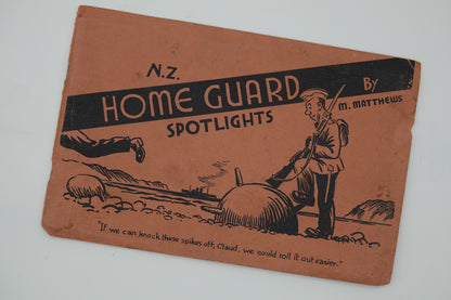 Rare little WWII booklet - N.Z. Home Guard Spotlights