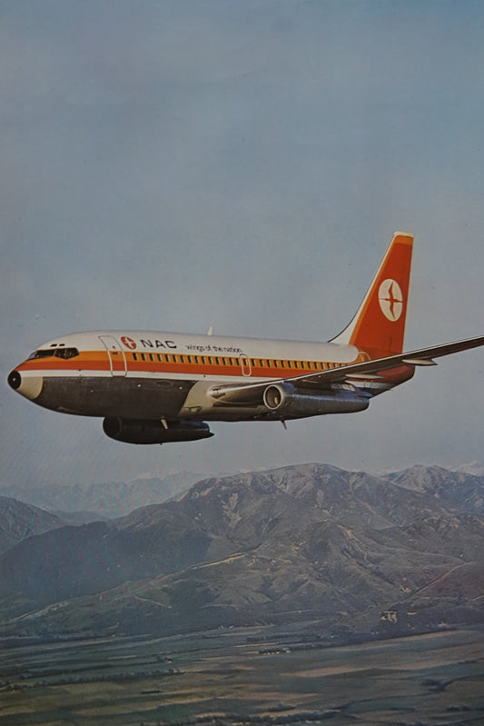 Stunning and rare NAC Travel Poster from the 1970's!