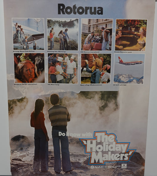 Stunning and rare NAC Travel Poster from the 1970's!