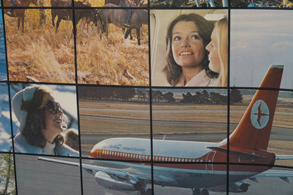 Stunning and rare NAC Travel Poster from the 1970's!