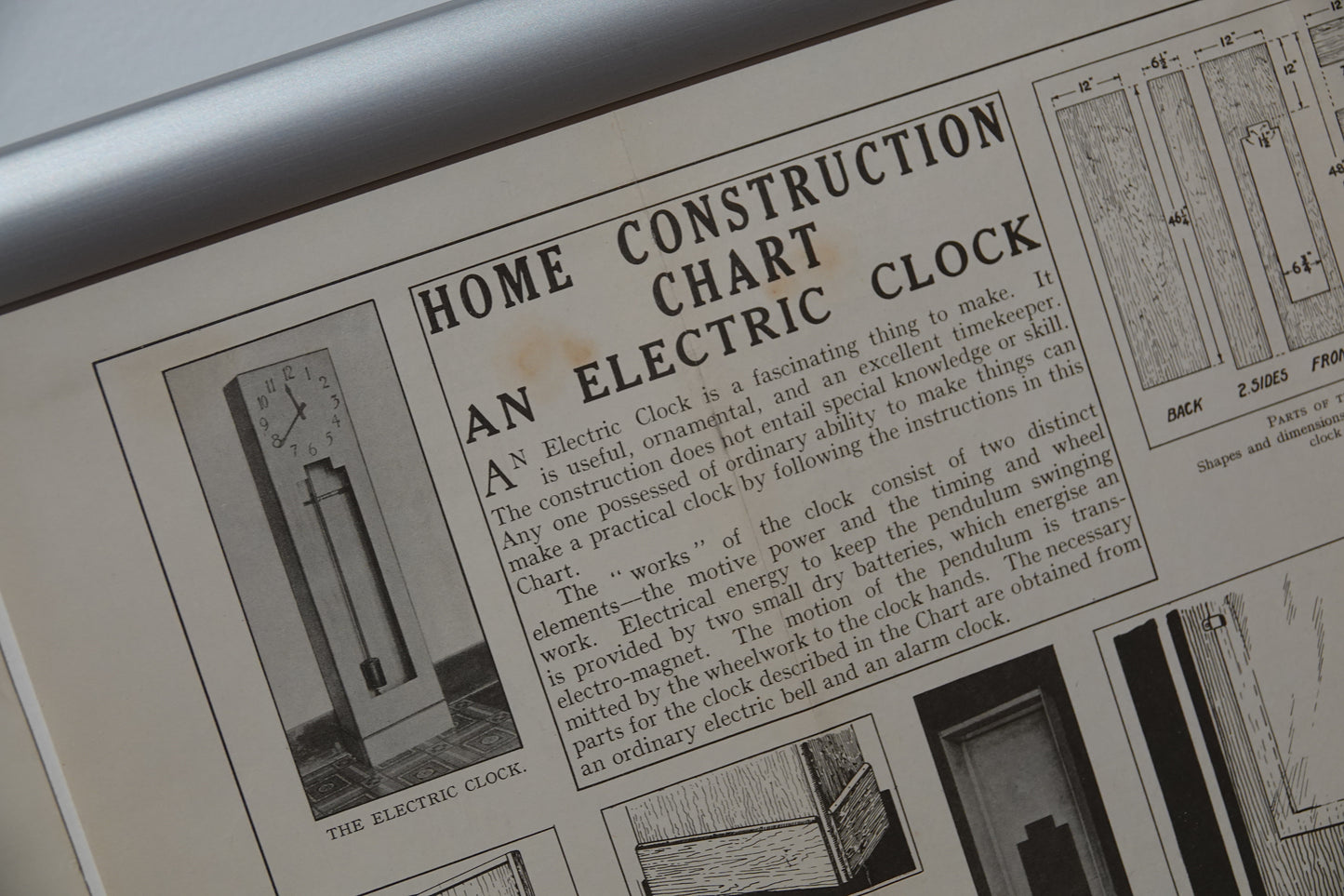 Vintage Home Construction Charts