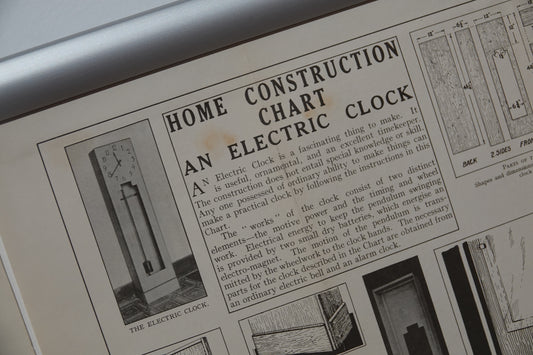 Vintage Home Construction Charts