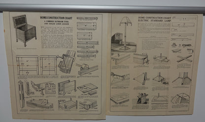 Vintage Home Construction Charts