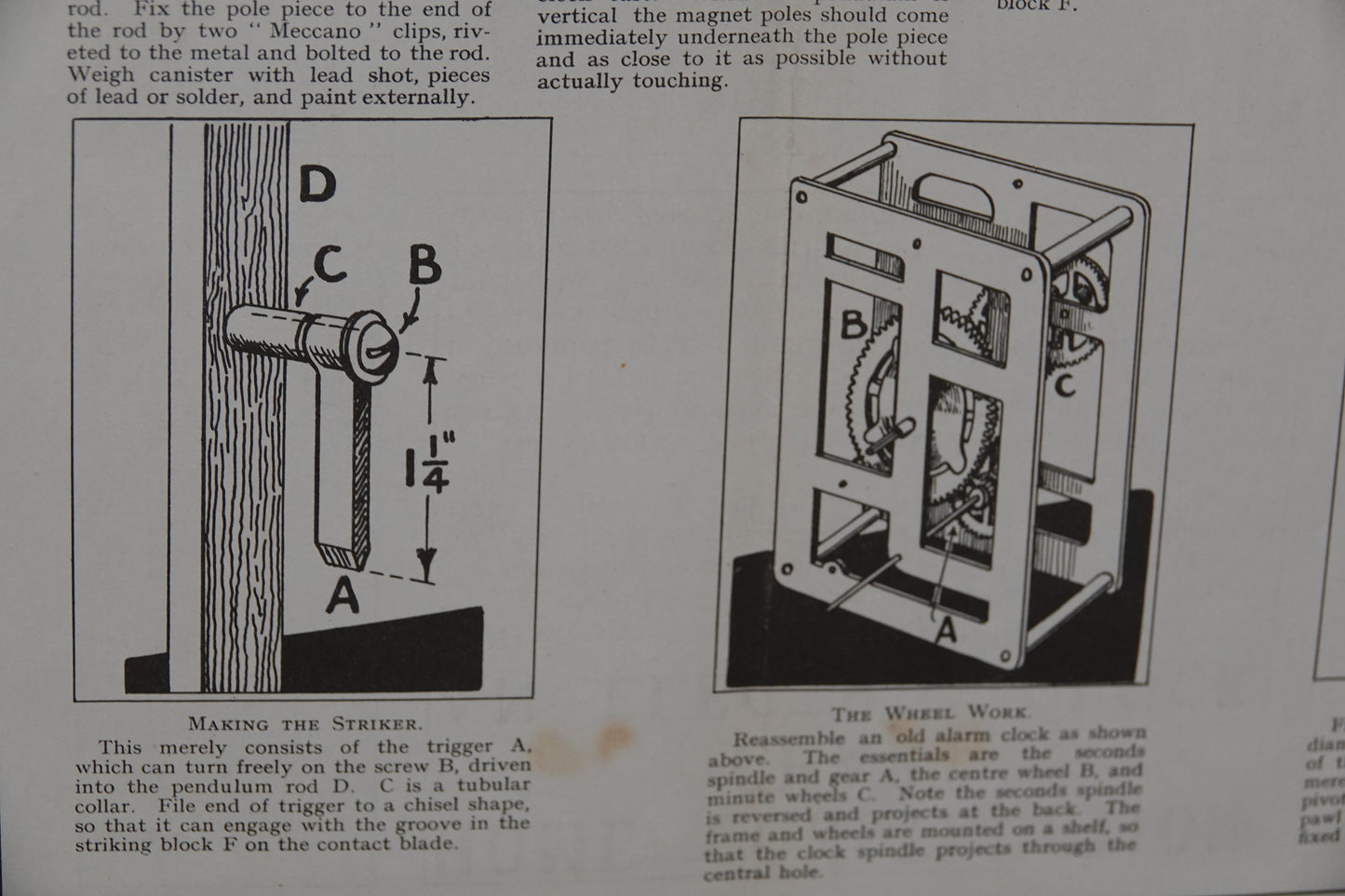 Vintage Home Construction Charts
