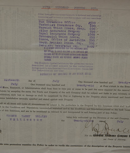 Important historical documents representing a snap shot of New Zealand industrial history...