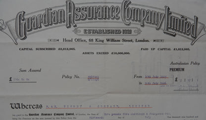 Important historical documents representing a snap shot of New Zealand industrial history...