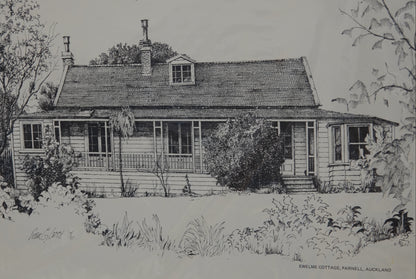 New Zealand Historic Building Prints, drawn by Peter G. Leitch