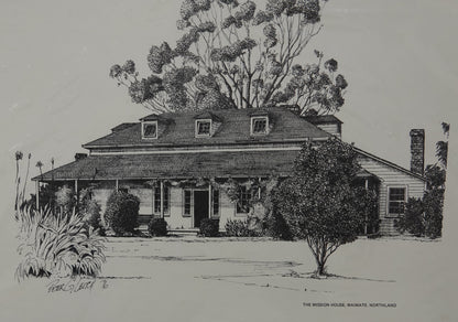 New Zealand Historic Building Prints, drawn by Peter G. Leitch