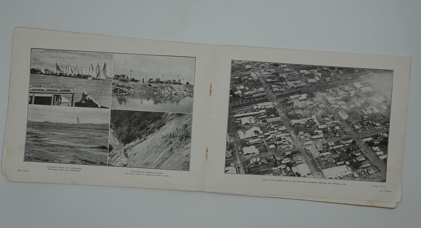 Rare and important record of Hawke's Bay earthquake