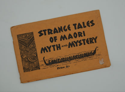Stunning and rare early New Zealand tourist souvenir... Strange Tales of Maori Myth and Mystery