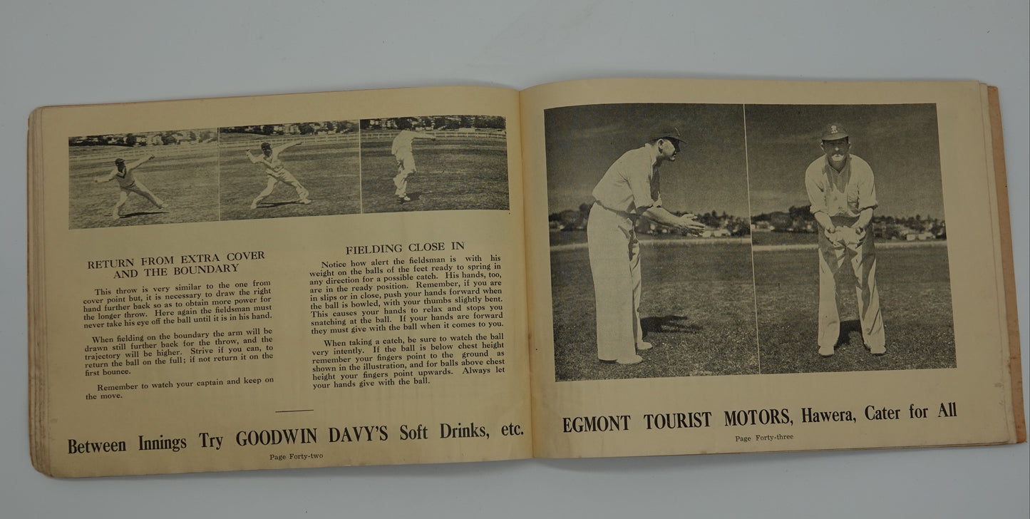 Cricketing memorabilia!  NZ National Cricket guide from the late 1940's