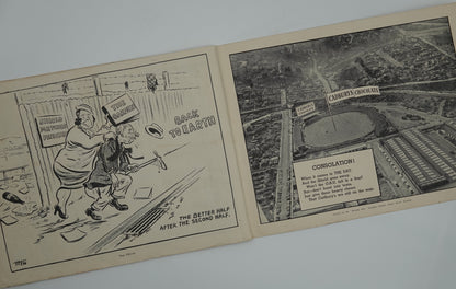 Amazing rugby memorabilia... Shield Fever, Otago and Southland Shield Souvenir 1950