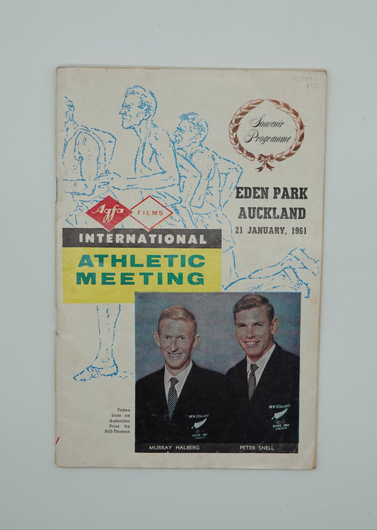 Recollections of athletics glory days... Souvenir Programme from 1961