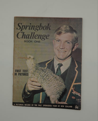 Scarce All Black ephemera.... Sprinkbok Challenge Book One