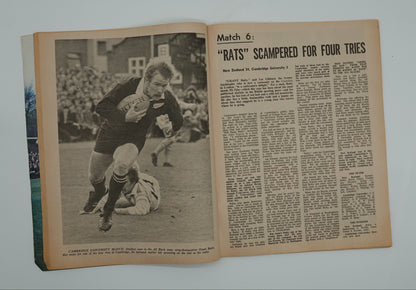 Scarce All Black rugby memorabilia... Kirky's All Blacks vol.1, 1973