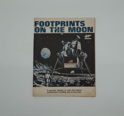 original moon landing ephemera! NZ Herald Supplement from 1969