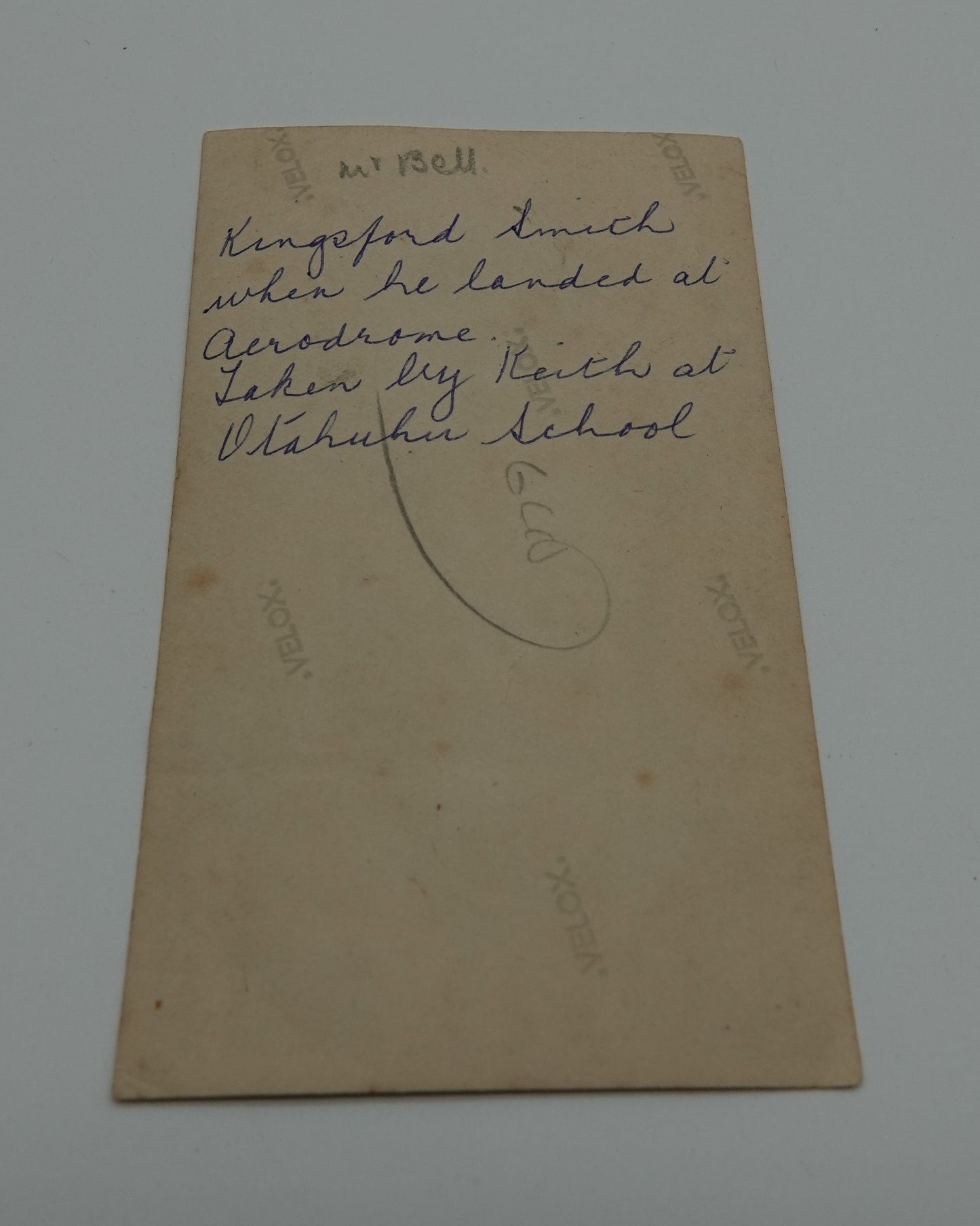 Rare Kingsford-Smith memorabilia from his historic crossing to NZ