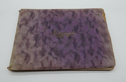 a rare snapshot of NZ war history... a hospital autograph album from 1942