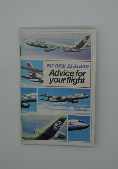 Air New Zealand ephemera from the mid 1970's