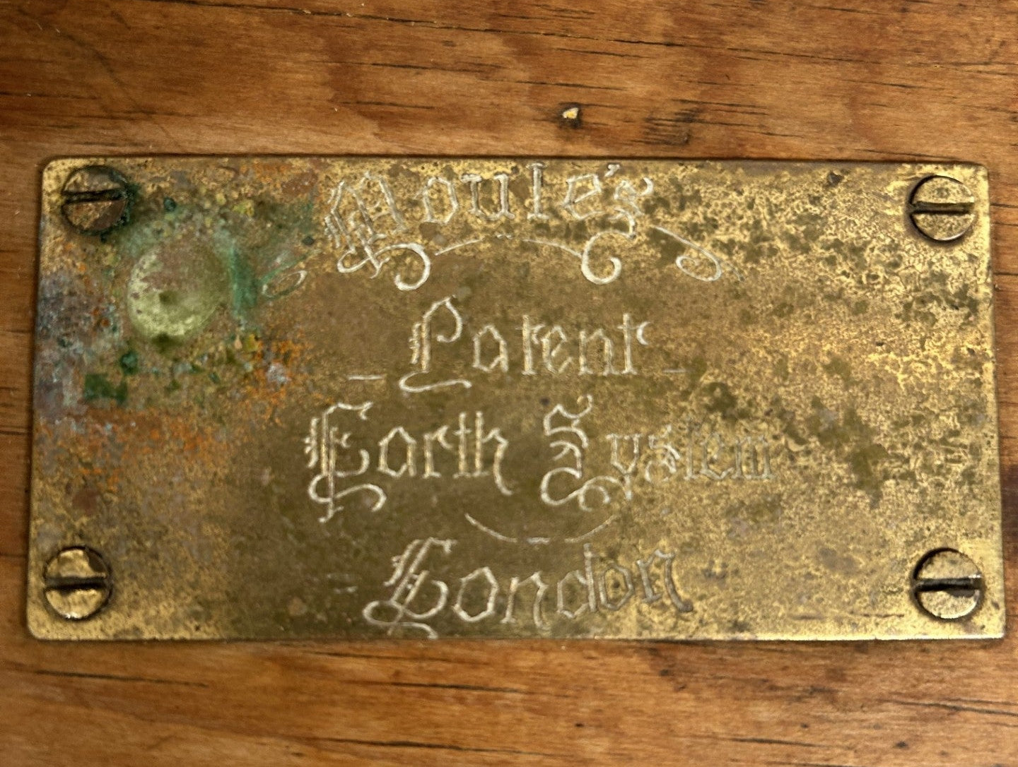 A rare engineering masterpiece... The Rev Moule's Patent Earth Toilet 1860