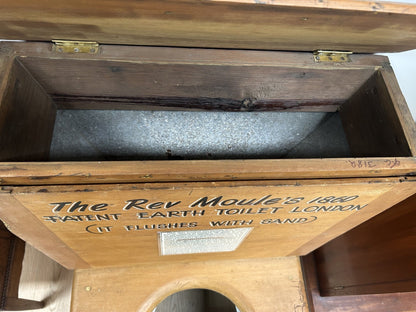 A rare engineering masterpiece... The Rev Moule's Patent Earth Toilet 1860