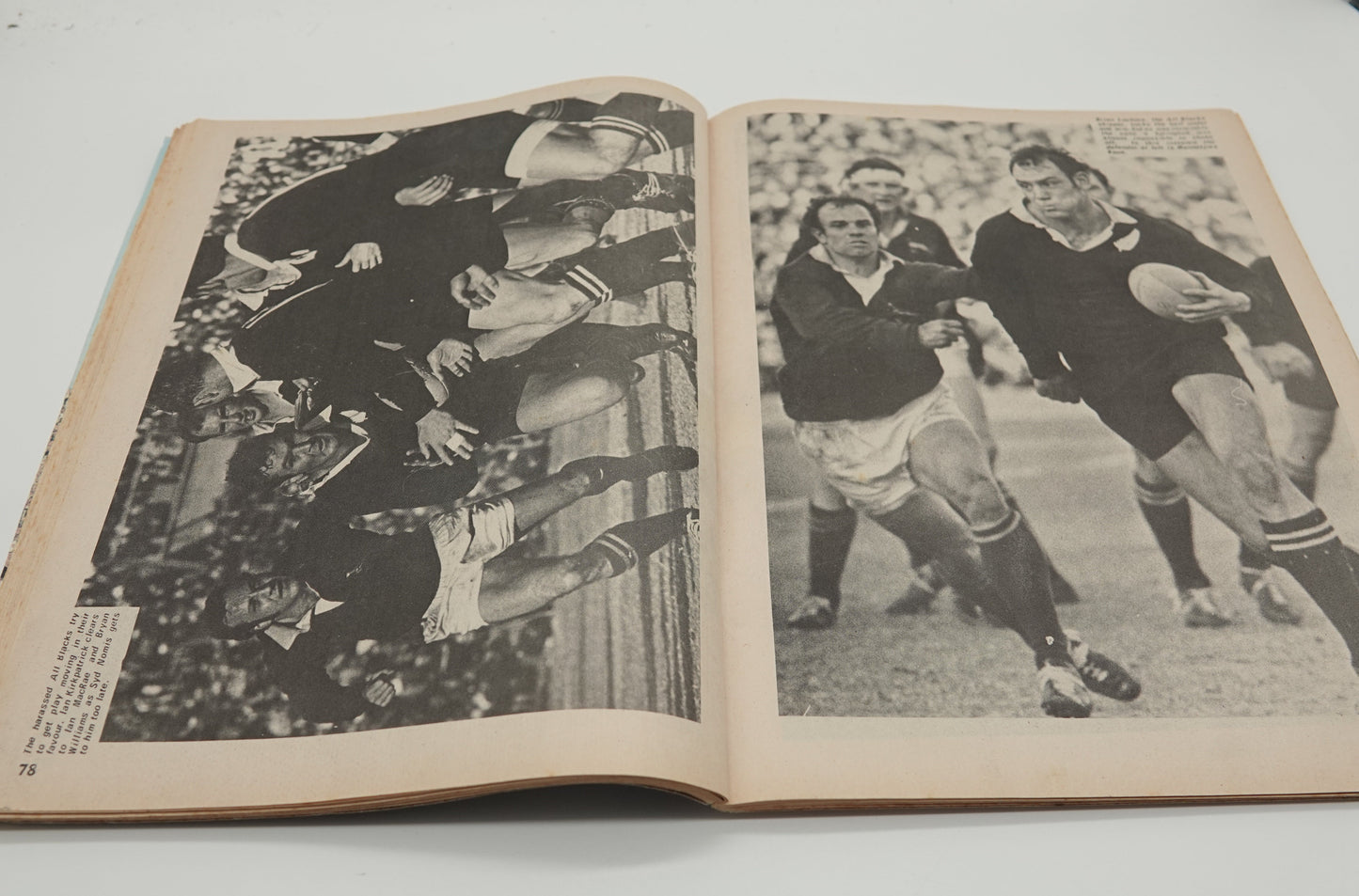 Rugby collectibles ... All Blacks in South Africa Vol I and II 1970