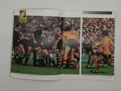 Rugby collectible... World Cup 1987 programme and magazine