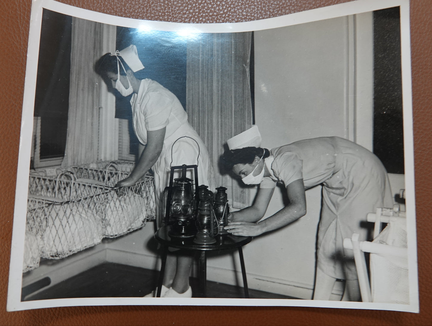 Rare historic NZ photography - the Maternity Ward, circa 1940s