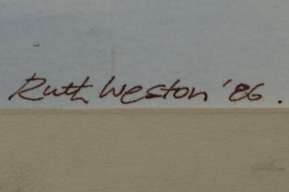 Original watercolour art works by Ruth Weston