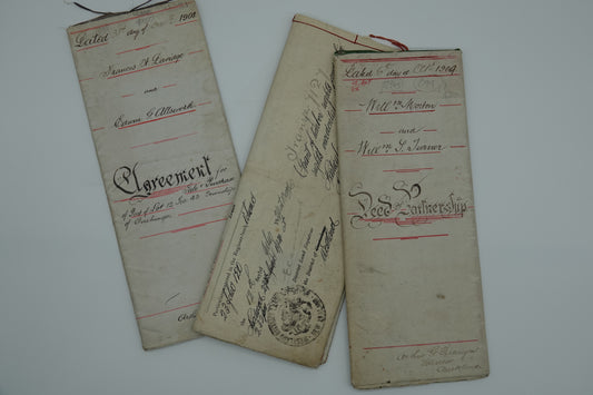 Rare and Historic New Zealand Deeds