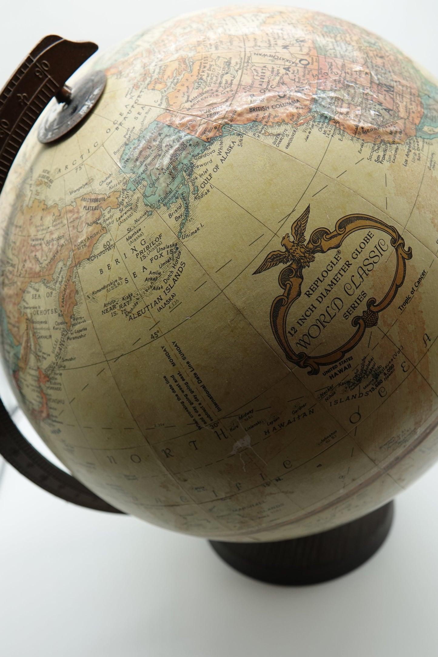 Vintage Replogle 12 Inch World Classic Series Globe