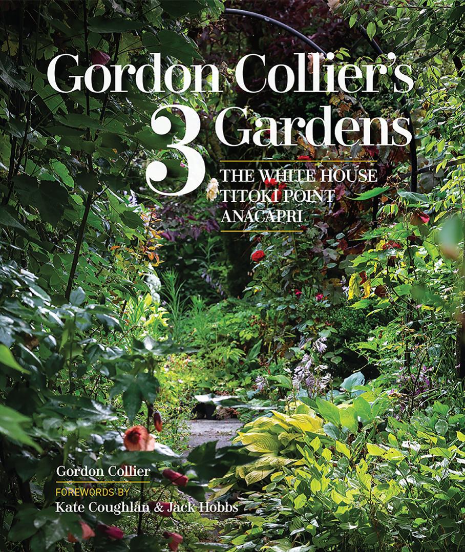 Gordon Collier's 3 Gardens is a stunning coffee table celebration of NZ gardening...