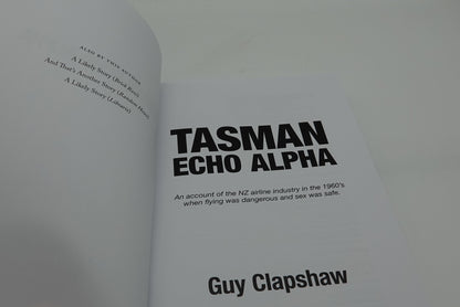 Tasman Echo Alpha, by Guy Clapshaw
