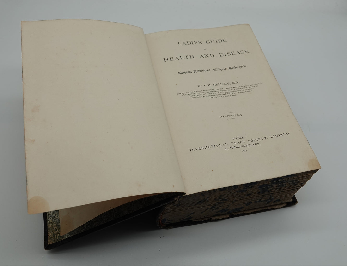 A first edition medical treasure.... Ladies Guide in Health and Disease” by J H Kellogg